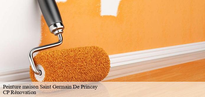 La peinture des murs extérieurs : un des domaines de compétences de CP Rénovation à Saint Germain De Princay