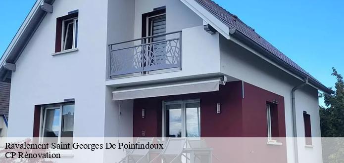 Le ravalement de façade : une spécialité de CP Rénovation à Saint Georges De Pointindoux dans le 85150