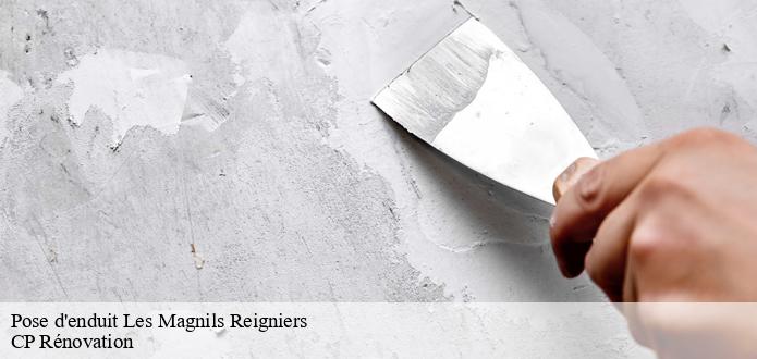 La protection contre les dommages mécaniques et la pose des enduits à Les Magnils Reigniers