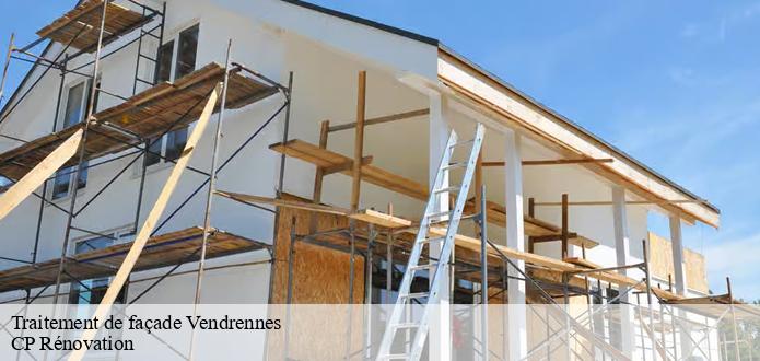 CP Rénovation : un expert pour le traitement des façades à Vendrennes dans le 85250