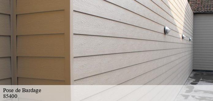 La pose des bardages et la protection structurelle à Chasnais dans le 85400 et les localités avoisinantes 