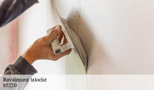 Tout ce qu'il faut savoir sur les travaux de ravalement taloché à L Aiguillon Sur Vie dans le 85220