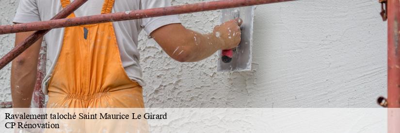 Toutes les informations à savoir sur les travaux de ravalement taloché à Saint Maurice Le Girard dans le 85390
