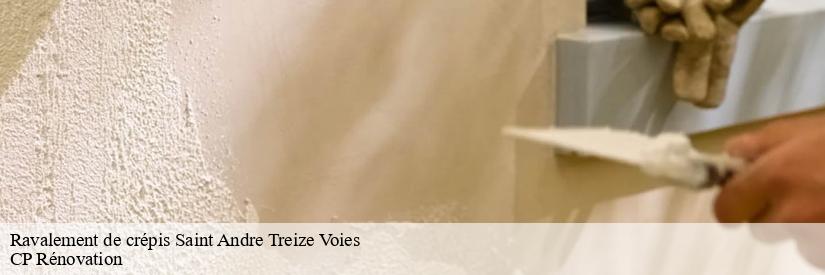 Le maintien de l'environnement sain et le ravalement de crépi à Saint Andre Treize Voies